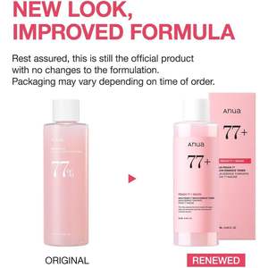 Tónico Facial Anua Peach 77 con Niacinamida y Ceramidas, 250 ml, Iluminador, para Todo Tipo de Piel - Product Image 2