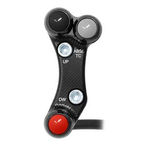 สวิตช์แฮนด์ซุปเปอร์ไบค์ด้านซ้ายสำหรับ BMW S 1000 RR 2015/2018 (สำหรับแผงหน้าปัด I2M) พร้อมแคลมป์ BRSX - Product Image 1