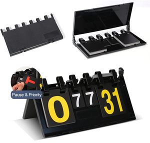 Großhandel tragbare Anzeigetafel 4 digitale Anzeigetafel Tischplatte Volleyball Scoring Board Fußball Anzeigetafel Basketball - Product Image 5