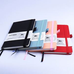 Wholesale Classic Style PU Leather Hardcover Notebook A5 A6 <b>Dotted</b> Paper Business Custom Logo UV Printing Sewing Bound - Product Image 2