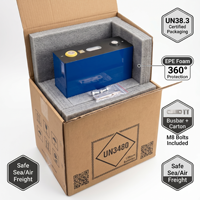 CORNEX 3.2V 314Ah LiFePO4 Sel Baterai Prismatik 12000 Siklus Lithium Iron Phosphate Penyimpanan Energi Surya 1004Wh