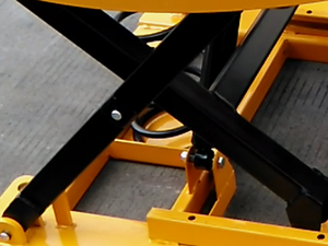 Lichtgewicht 2000Kg Veerbelaste Palletpositioner Veerbediende Pallet Carrouselheftafel - Product Image 6