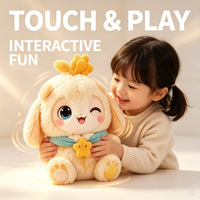 Peluche intelligente IA Sunny, sensible au toucher, lecteur de musique, animal en peluche intelligent pour enfants, compagnon de jeu dynamique