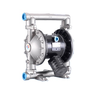 Pompe à double diaphragme à commande pneumatique avec corps en acier inoxydable HY1'' et centre en PP - Product Image 1