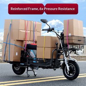 Moto électrique Hercules King 60V/72V 1200W Batterie au plomb-acide Véhicule de livraison de marchandises Longue distance de fonctionnement 50 km/h Vitesse maximale - Product Image 6