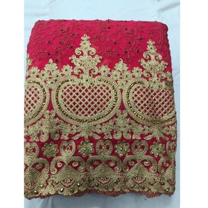 Nouvelle Collection Magnifique Mariage Lin Saree Broderie Séquence Travail Net Toutes Les Couleurs Sarees Blouse Pièce Fait Modal Viscose Ethnique - Product Image 1