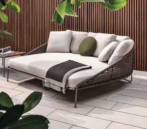 Juego De tumbonas De aluminio para exteriores <span class=keywords><strong>Muebles</strong></span> seccionales De Patio <span class=keywords><strong>Muebles</strong></span> De exterior Conjunto De jardín Sofá Jardín - Product Image 4