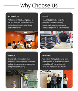 वाणिज्यिक स्लाइडिंग बाइफोल्ड दरवाजे के लिए सुचारू संचालन के साथ टिकाऊ एल्यूमीनियम फोल्डिंग दरवाजा - Product Image 3