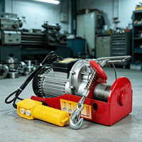 Polipasto Eléctrico Portátil Mini de 1000 kg y 220 V para Almacenes, Fábricas y Construcción