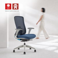 Chaise ergonomique en maille SITSTAR Premium avec support lombaire et accoudoirs 4D pour les marques de mobilier de bureau et les espaces de travail professionnels