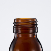 Bouteille en verre de liquide oral 30ml 60ml 100ml 150ml 200ml 250ml 300ml 500ml Récipient de médecine Sirop Oral Liquid