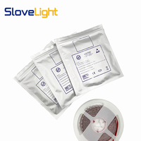 Tira de Luz LED de Cobre de Tres Colores DC12V 2835 8mm 12W/M 120LEDs (Cadena de Luces) para Iluminación Inteligente de Espejos de Baño en Hoteles
