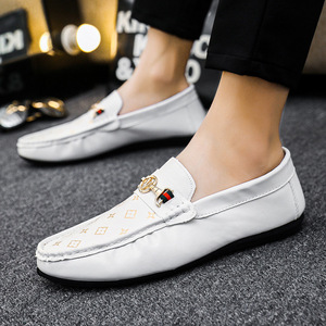Chaussures <span class=keywords><strong>Doudou</strong></span> Homme Style Européen à Enfiler Antidérapantes Légères Tige en PU Toutes Saisons Décontractées Faciles à Enfiler - Product Image 4