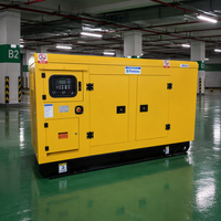Générateur diesel silencieux de haute qualité Perkings 8kw-150kw 200kva300kva 50kva avec ATS, tension nominale 230v/480v et radiateur en cuivre