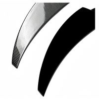 Aileron arrière simple en fibre de carbone ABS de type Ducktail pour BMW Série 3 E90 M4 2005-2012, pièce de rechange, accessoires de modification extérieure