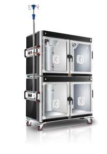 エオラス UC-2008 実験動物集中治療室（ICU）獣医用機器、ワクチン研究用サルの命を救うための実験用サル酸素ケージ - Product Image 3