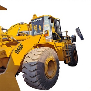 รถตักล้อยางมือสอง Cat 966F 966H อุปกรณ์เครื่องจักรอุตสาหกรรม สภาพ 95% พร้อมอะไหล่สำคัญ-เครื่องยนต์ มอเตอร์ แบริ่ง ราคาถูก - Product Image 1