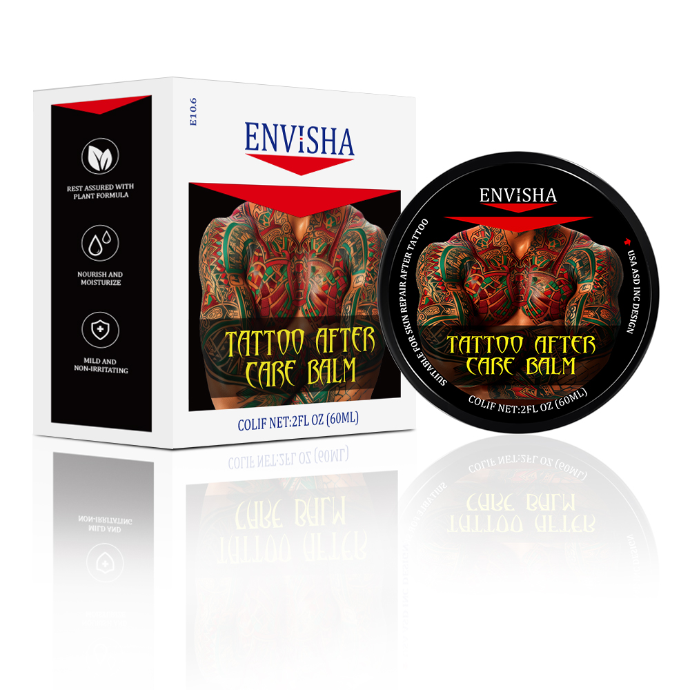 Tatuaggio del personaggio dopo la cura del balsamo