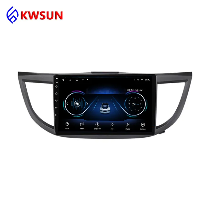 AI Voz 2 din Rádio Auto Android Para Honda CRV CR V 2012-2016 Carplay Multimídia Carro GPS 2din autoradio DAB +