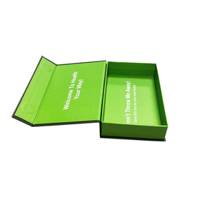 กล่องของขวัญแม่เหล็กทรงสี่เหลี่ยมแบบสั่งทำพิเศษ HENGXING กล่องของขวัญสีเขียวเซจ - Product Image 5