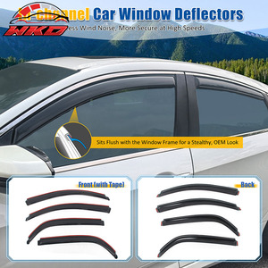 Viseras para Ventanas con Protección de Canal para Chevy Equinox 05-09 y Pontiac Torrent 06-09 - Product Image 2