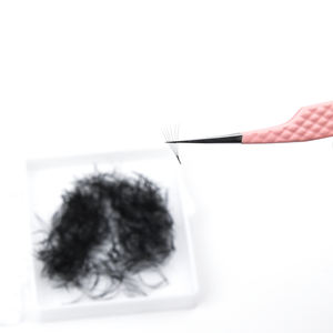 Ventiladores de alta calidad 500, ventiladores prefabricados sueltos de longitud única, pestañas individuales, pestañas 30D 40D, ventiladores prefabricados, extensión de pestañas en Stock - Product Image 5