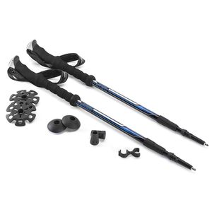 <span class=keywords><strong>Bastones</strong></span> para caminar, <span class=keywords><strong>bastones</strong></span> para montañismo, bloqueo interior de aluminio con sistema antichoque, bastón de <span class=keywords><strong>trekking</strong></span> para caminar, correr - Product Image 3