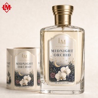 Étiquette de bouteille de parfum de luxe gaufrée à l'or, autocollant brillant texturé argenté, rouleau adhésif imperméable