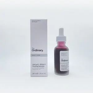 Mariya Fruitzuur Gezicht Serum Peeling Oplossing Aha 30% + Bha 2% Nicotinamide Hyaluronzuur Retinol Exfoliërende Acne 30Ml