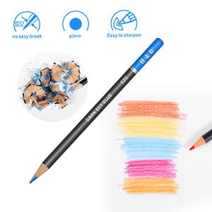 Хит продаж, хорошая цена, высокое качество, H & B 72 цвета, маслянистый цветной карандаш в картонной цилиндрической трубке для окрашивания, обслуживание OEM - Product Image 6