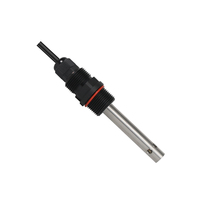 Capteur de qualité de l'eau RIKA RK500-13C, capteur EC, RS485 Modbus, électrode à conversion de fréquence, IP68, câble de 5 m pour l'aquaculture et les déchets liquides
