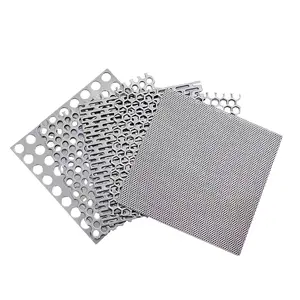 0.6mm Perforated Sheet Mesh 5mm Hole Galvanized Perforated Metal Mesh Perforated Metal Mesh Speaker Grille