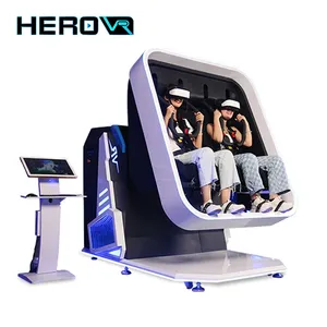 Herovr เกมจำลองเสมือนจริง360 720 VR 9D 6Dof จำลองเสมือนจริง