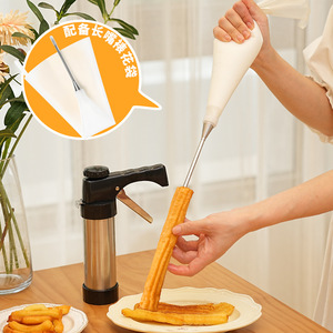 Machine <span class=keywords><strong>à</strong></span> beignets multifonctionnelle transfrontalière en alliage d'aluminium, modèle espagnol et occidental, pour la cuisson de beignets et de fruits latins - Product Image 4