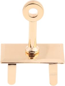 Cierres de metal con cierre giratorio, bolso cruzado de cuero con cierre giratorio, bolso de hombro BUC - Product Image 4