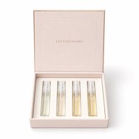 Boîte d'emballage de parfum personnalisée de type tiroir, inserts floqués multi-grilles, tailles 2ml/5ml/10ml, échantillons de parfum gratuits, carton de luxe