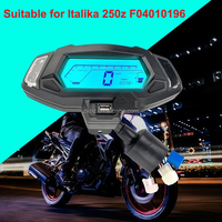 Harga Pabrik Terlaris Speedometer Odometer Motor 12V Antarmuka USB Cocok untuk Italika 250z (2019-2024) F04010196