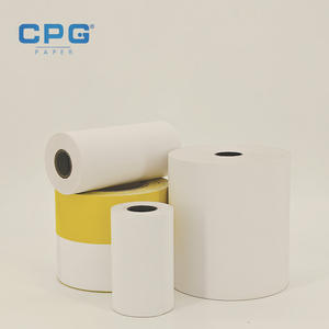 Muestras Gratis, Papel Térmico Ecológico de 3 1/8 Pulgadas y 60 g/m², Papel para Recibos de Supermercado, Cajero Automático/TPV - Product Image 1