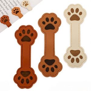 Wholesale PU Leather Cute Magnetic <b>Bookmark</b> for Textbooks Concise Fashion Notebook Clip Magnet cat <b>Bookmark</b> Gift for Read Lovers - Product Image 3