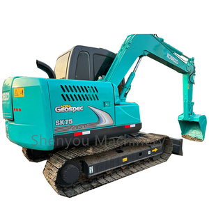 Excavadora Usada Kobelco Sk75-8 Sk50 Sk60 Sk70 de Bajo Precio y Alta Calidad con Motor y Bomba de Alta Potencia de Excavación en Venta - Product Image 1
