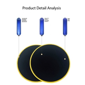 Discos Deslizantes Antideslizantes para <span class=keywords><strong>Pilates</strong></span>, Yoga y Fitness, Almohadillas Deslizantes para Entrenamiento de Coordinación Corporal Completa, Equipo de Entrenamiento para Gimnasio en Casa - Product Image 3