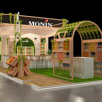 Stand d'exposition moderne MEGA, assemblage modulaire pour boutique éphémère, événement commercial, design tendance