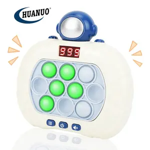 Kids and Adults Pop Fidget Games Controller 6 Modes Light up Quick Push Handheld Toy Fast Push Game