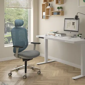 Çin rahat yönetici fiyat ucuz mobilya bilgisayar tasarımcı döner recliner ergonomik kumaş ofis kol prim sandalye