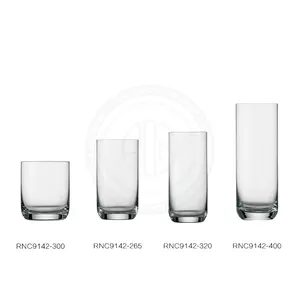 High-end luxury restaurant glassware sets transparent water cup coffee tea glass cups manufacturers