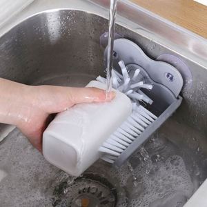 360 Degree Glass Teacup Cleaning Bottle <b>Brush</b> Wholesale Cleaning Cup Glass Milk <b>Brush</b> Set Bottle <b>Brushes</b> Customized - Product Image 2