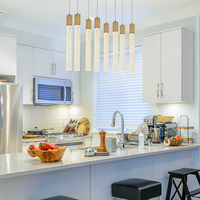Lustre en cristal moderne de luxe, luminaire suspendu en acier antique pour la maison, l'hôtel, le salon