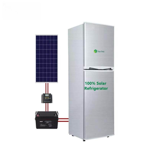 90L Solar Refrigerator Single Door 12V/24V Cell Powered <b>Compressor</b> Cooling for Home Use Freezer Battery 0-10C Temperature Freeze - Product Image 1