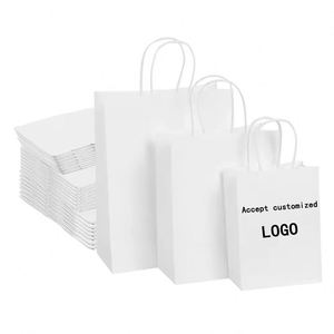 Bolsa de Papel Kraft Rosa Personalizable de Alta Calidad, Ecológica, para Supermercados, con Opciones de Impresión Digital Offset, para Promoción de Tiendas - Product Image 1