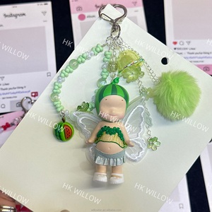 Accessoires 2026 : Porte-clés mignons fleurs et fruits, breloques pour vêtements et téléphones, perles à suspendre pour sacs – Vente en gros - Product Image 6